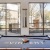 a pool table in a room