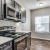 a kitchen with stainless steel appliances